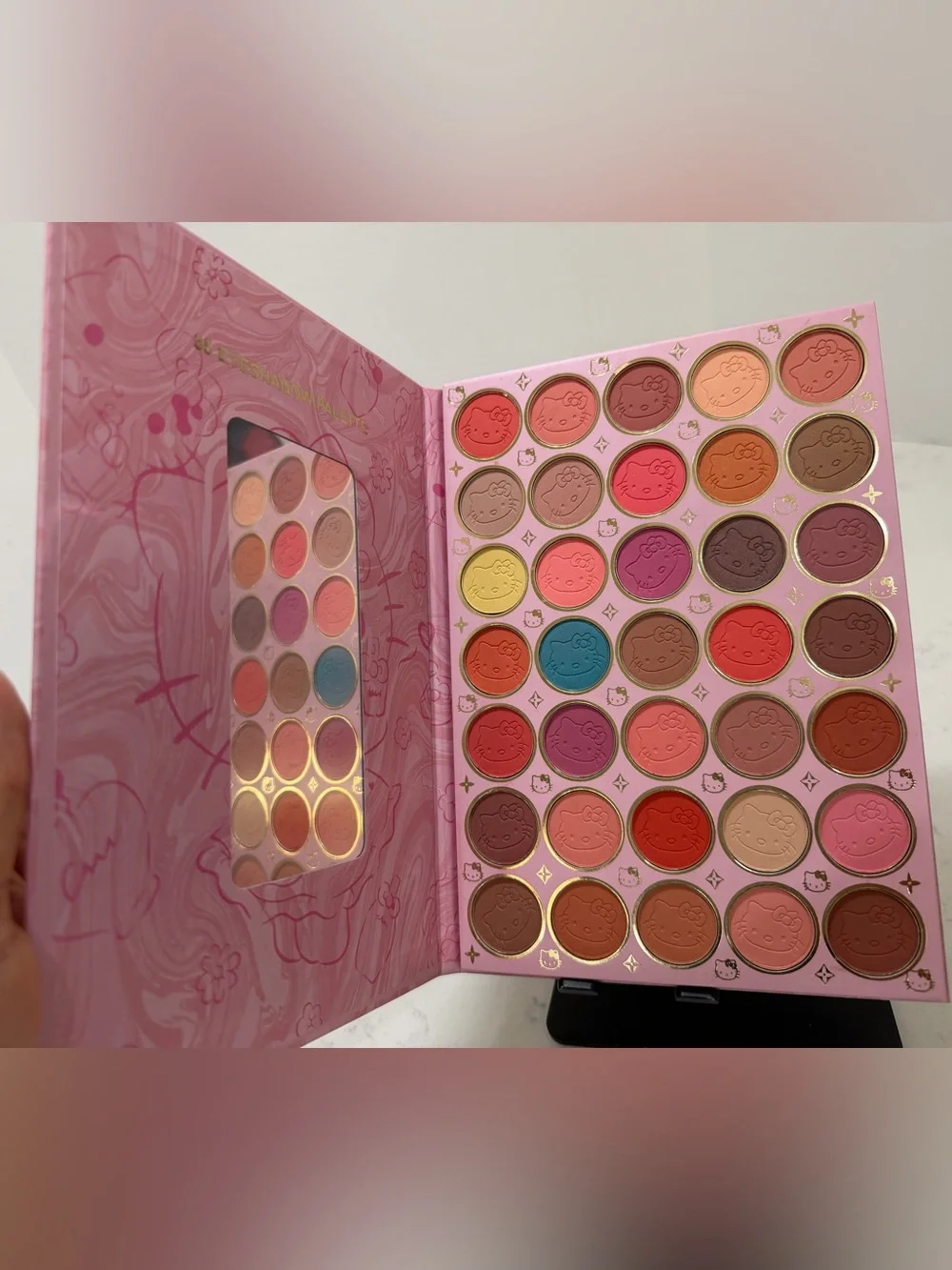 Hello Kitty Pink and Gold Eyeshadow Palette